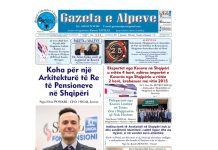 Faqja e parë e “Gazeta e Alpeve”. Nr. 111, Dt. 1-16 Nëntor 2025