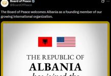 Shqipëria zyrtarisht anëtare e Bordit të Paqes